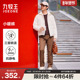 九牧王磨毛小暖裤 抗静电休闲裤 冬季 新款
