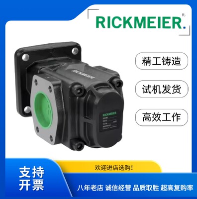 德国RICKMEIER瑞克梅尔齿轮泵R45/80 FL-Z-DB16-W- SAE2-R-SO油泵
