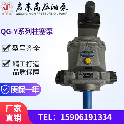 启东高压油泵厂QG10/16/25/28/32/40/45/55/63Y-RP/LP轴向柱塞泵