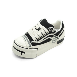 2026年新款 吴建豪同款乞丐鞋男女 厚底增高休闲板鞋帆布鞋