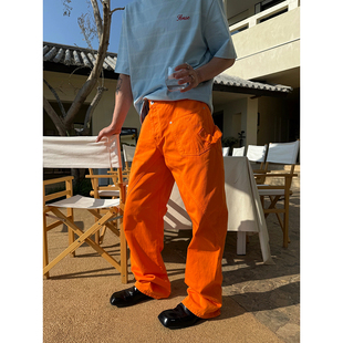 MAN 修饰腿型显腿长直筒裤 STUDIO 休闲牛仔长裤 自制 ESC