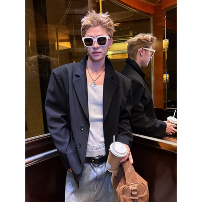 ESC MAN STUDIO/自制 高级感气质外溢的西装外套休闲西服上衣