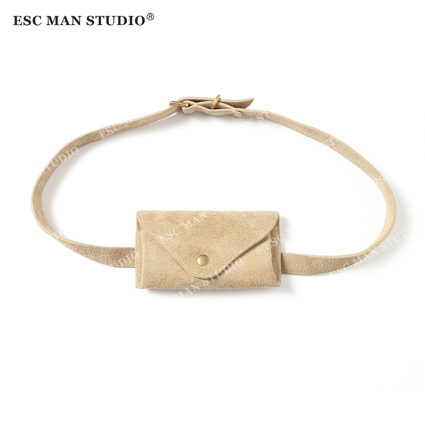 ESC MAN STUDIO/穿搭加分项 限量版小挎包头层牛皮质感斜挎包