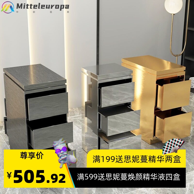 理发店推车工具子美容美发店小推车烫染剪发储物发廊工具车速卖通