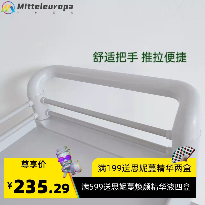 美容推车塑料美容院小推车ABS两层换药车护理车三层仪器车器械车