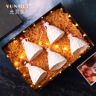 动漫二次元摆件花嫁美少女模型手办展示盒公主盲盒送女孩生日礼物