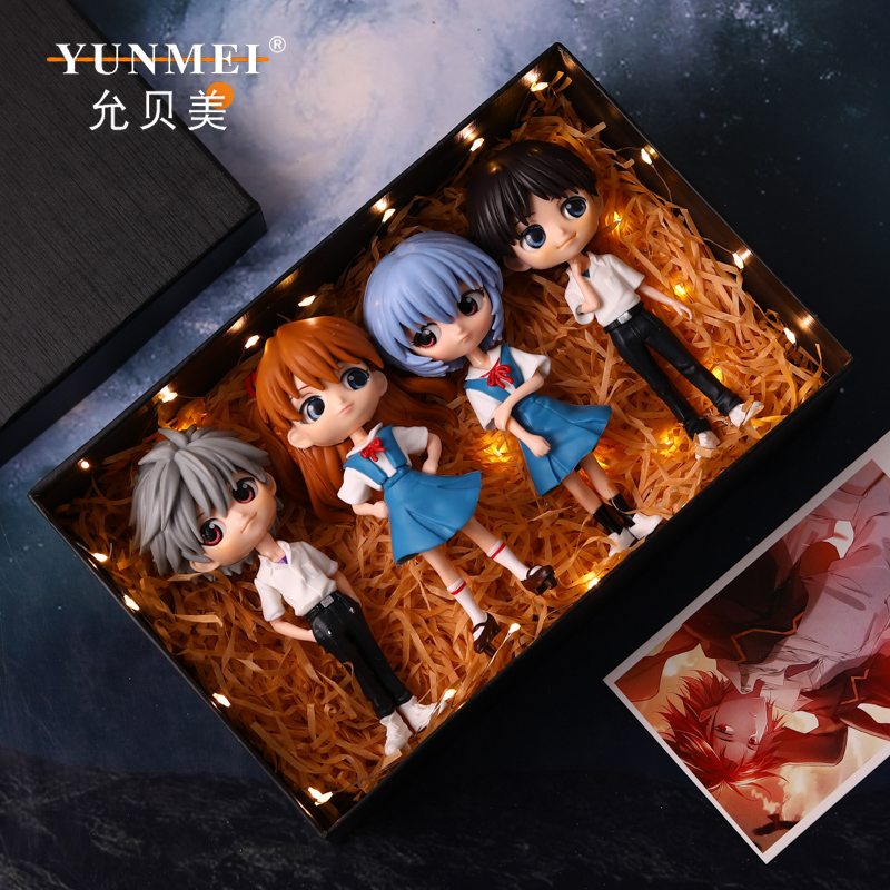 允贝美盲盒玩具动漫周边模型摆件
