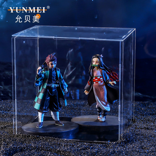 鬼灭之刃手办展示盒我妻善逸炭治郎蝴蝶忍女公仔玩偶玩具男生礼物