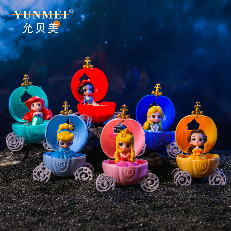 冰雪奇缘艾莎公主安娜拼装手办