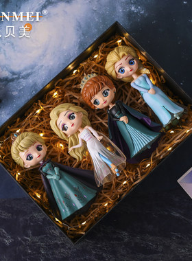 冰雪奇缘儿童玩偶手办摆件