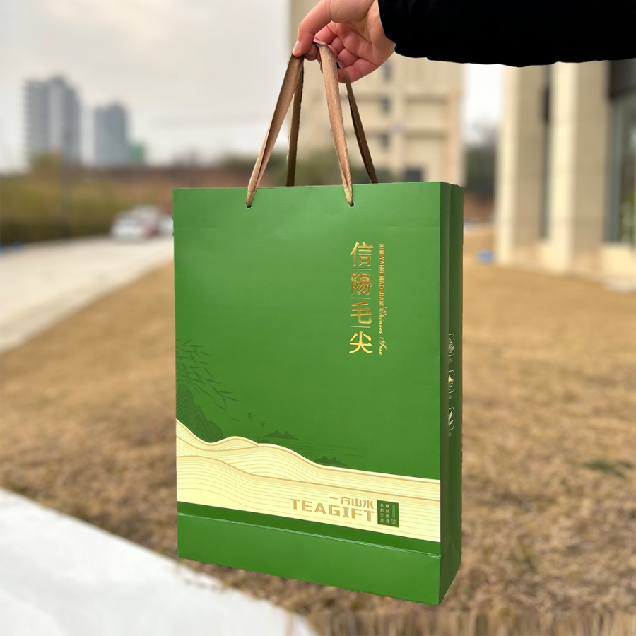 一方山水信阳毛尖包装盒礼盒茶叶盒子礼品盒(不含茶叶)u.