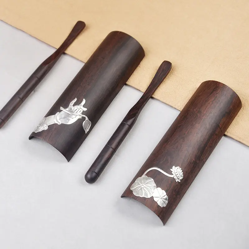 直销功夫茶道配件纯锡荷花佛手