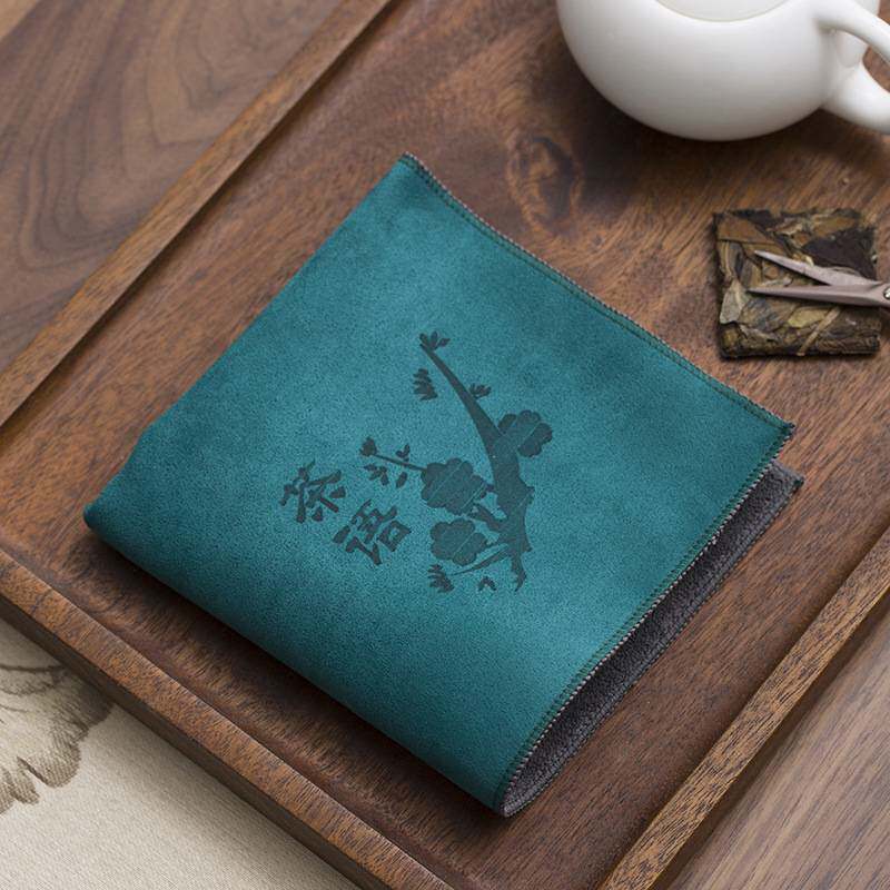 茶巾加厚吸水绒布双面茶布茶桌布