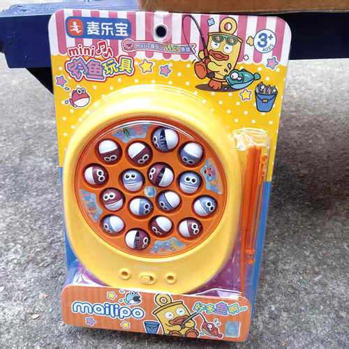 麦乐宝儿童电动钓鱼益智早教玩具