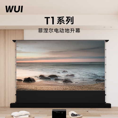 微斯WUI菲涅尔电动地升幕布