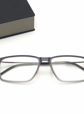 正品LINDBERG林德伯格6507眼镜框丹麦时尚超轻纯钛方框眼镜架