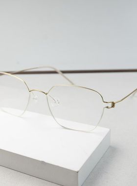 正品LINDBERG林德伯格Carlos眼镜框时尚纯钛迪丽热巴同款近视镜架