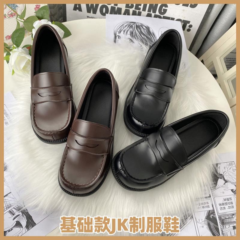 制服鞋基础款日系英伦风