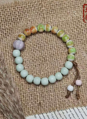 系渐变文艺复古小众设计女款手串