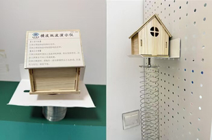 中学地理实验教具地震波横波纵波演示仪模型