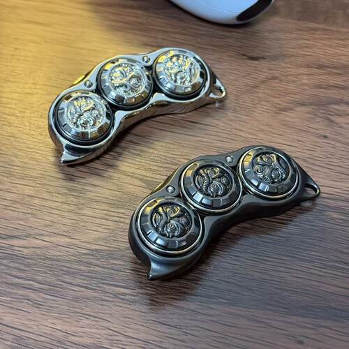 网红豌豆荚全金属解压EDC玩具