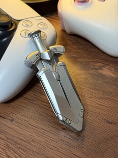 零度同款湖光剑指尖陀螺拔剑式推推牌金属湖光剑国潮系列减压玩具