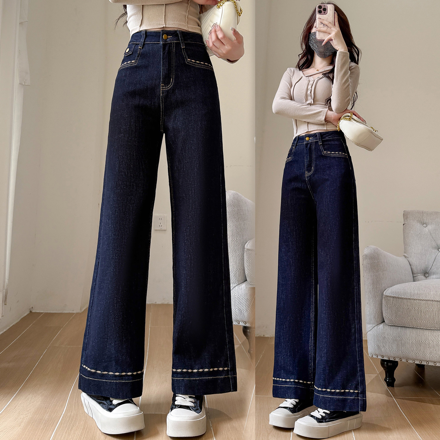 木子理想大码女装大面菁微胖定制奢姿旗舰店杨杨玉李潇洒杨天真秋