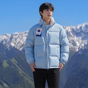 2026春季新款羊羔绒棉服外套男冬装情侣冬季加绒加厚羽绒棉衣男款