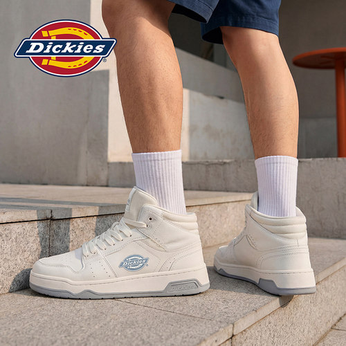 Dickies小白鞋防滑耐磨休闲鞋