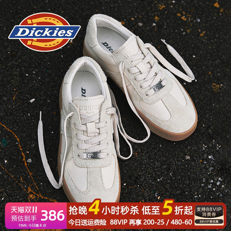 Dickies德训鞋男款2026新款秋季鞋子男鞋厚底复古板鞋男士休闲鞋