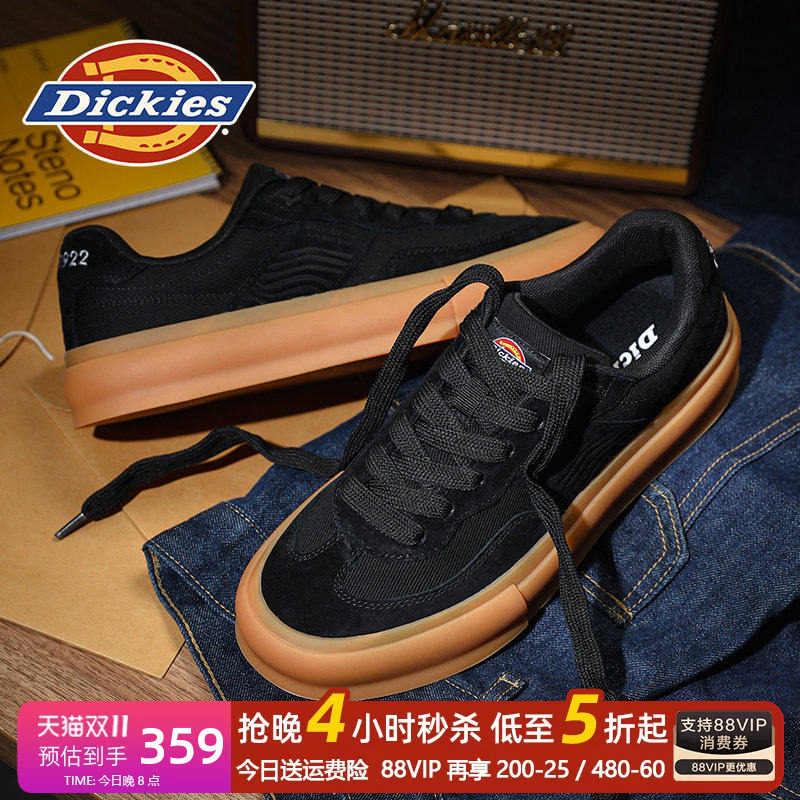 Dickies灵缇2代德训鞋男2026新款秋季透气鞋子男鞋板鞋男士休闲鞋