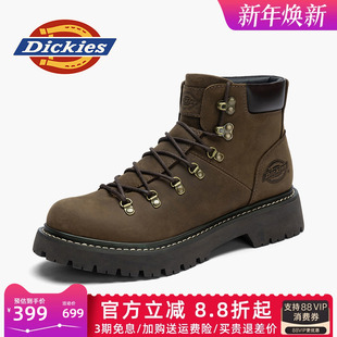 2025新款 英伦工装 男鞋 厚底靴子男靴男士 靴 冬季 Dickies马丁靴男款