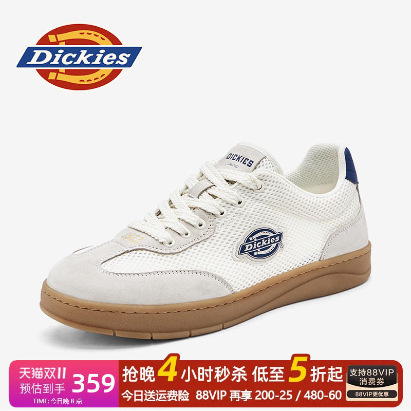 dickies男鞋四季透气休闲网面鞋