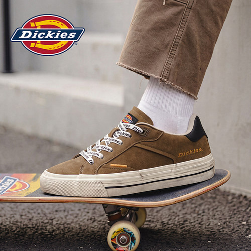 Dickies男士低帮复古防滑板鞋
