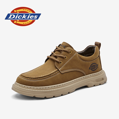 dickies男鞋厚底英伦工装鞋皮鞋
