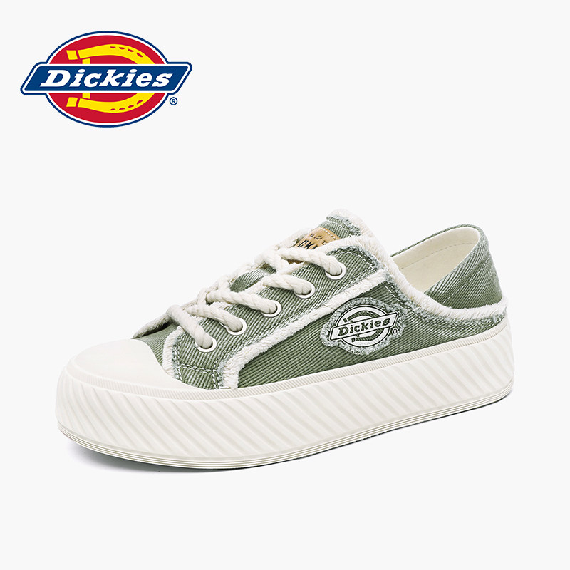 Dickies帆布鞋男款2026新款冬季冬秋百搭鞋子男鞋两穿鞋男士布鞋