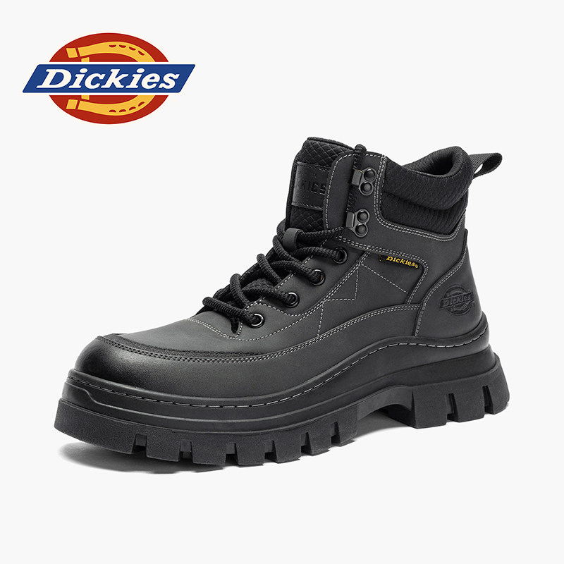 Dickies马丁靴男款2026新款夏季男鞋英伦靴子男靴男士中帮工装靴