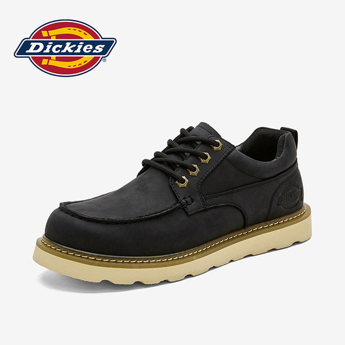 Dickies黑色通勤低帮工装鞋