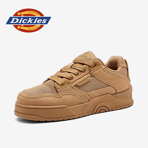 Dickies新款透气厚底板鞋面包鞋