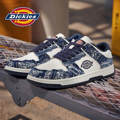 Dickies透气低帮男休闲鞋