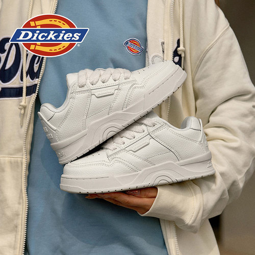 Dickies厚底小白鞋潮流板鞋