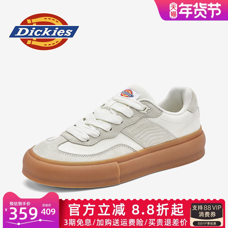 Dickies德训鞋男款2026新款冬季男鞋冬秋百搭鞋子板鞋男士休闲鞋,流行男鞋,德训鞋,淘宝优惠券,粉丝福利购,淘宝优惠卷