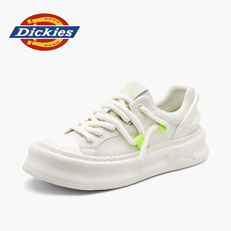 Dickies板鞋男款2026春季新款透气网面鞋子小白鞋男鞋男士休闲鞋