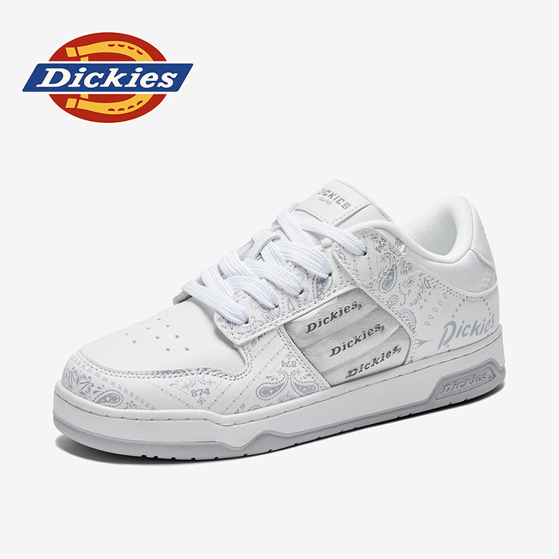 Dickies小白鞋男款2026春季新款板鞋百搭面包鞋男士休闲鞋子男鞋