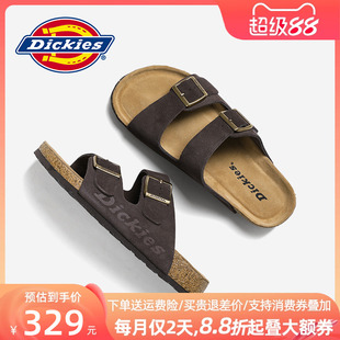 夏季 外穿凉拖鞋 男款 Dickies男士 沙滩鞋 2025新款 户外踩屎凉鞋 拖鞋