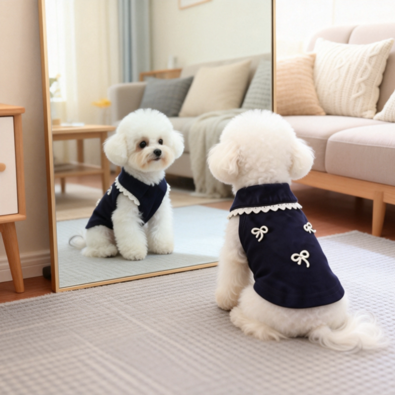 宠物狗狗衣服秋冬中小型犬比熊泰迪雪纳瑞猫咪约克夏德绒背心吊带
