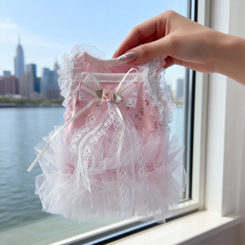 春夏洛丽塔公主裙狗狗猫咪衣服宠物服饰洋气小型犬千金风公主衣服