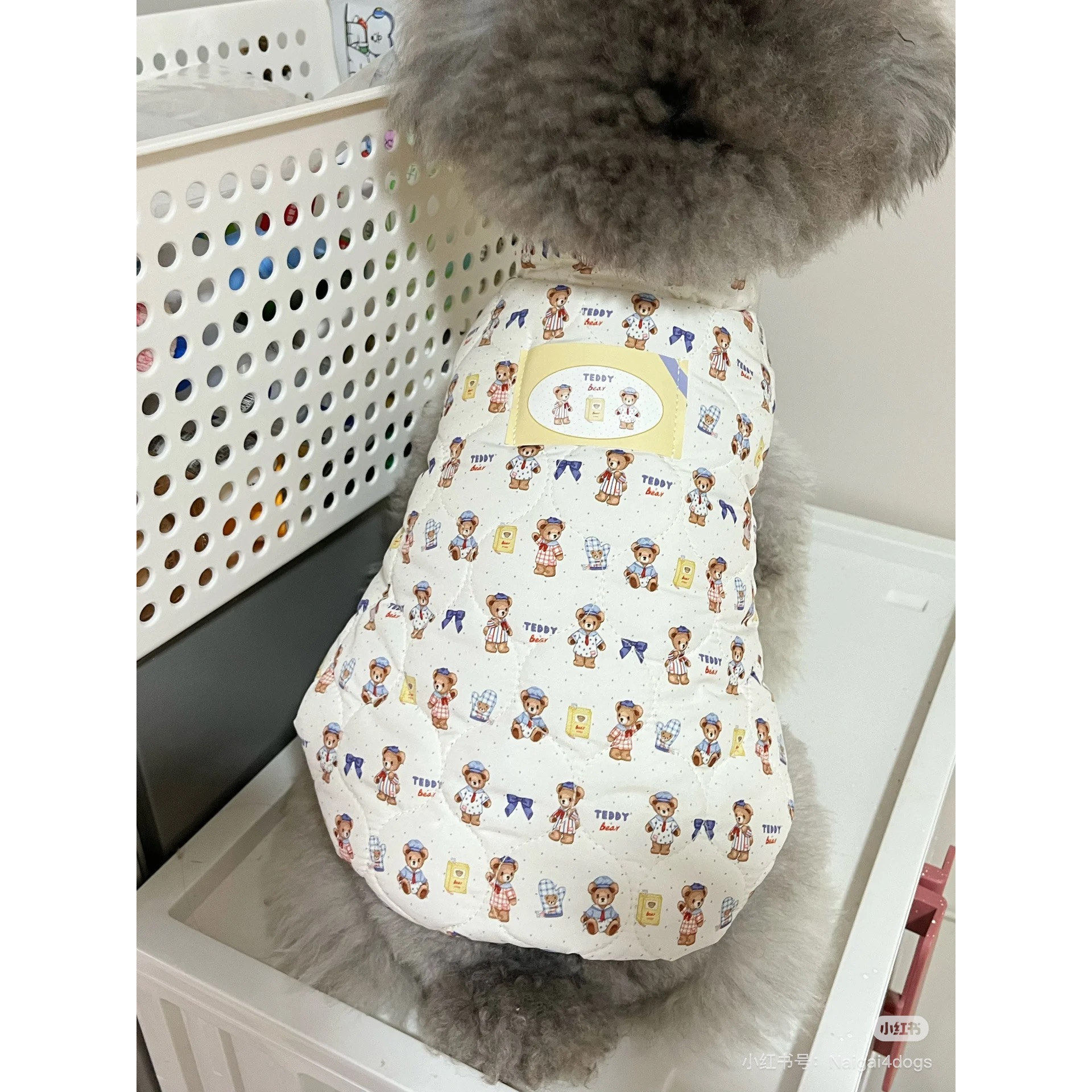 韩版秋冬狗狗保暖棉服宠物马甲外套可爱雪纳瑞泰迪比熊猫咪背心