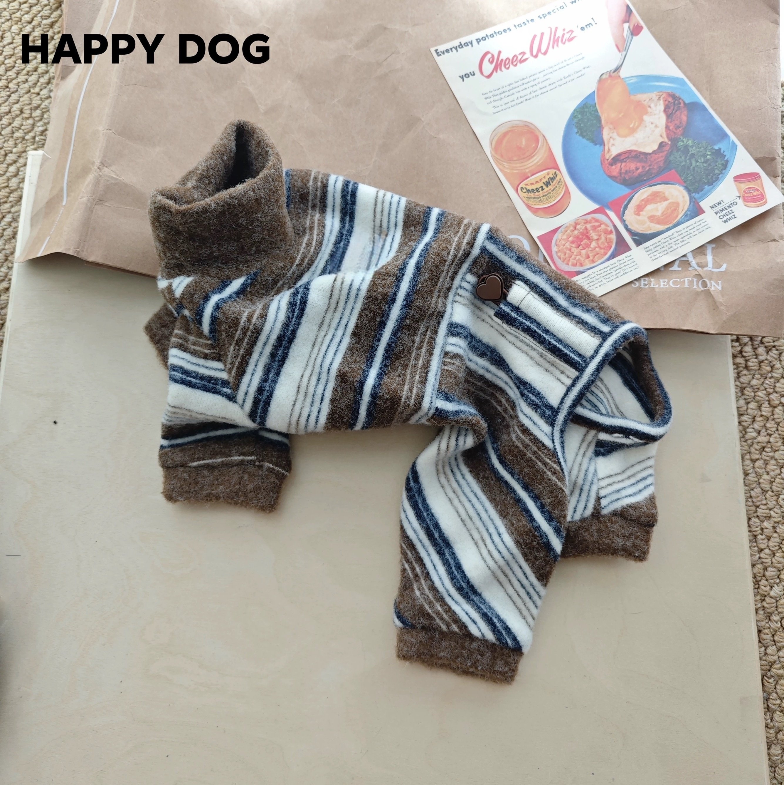 秋冬狗狗衣服四脚衣内搭雪纳瑞泰迪腊肠比熊马尔济斯博美约克夏猫