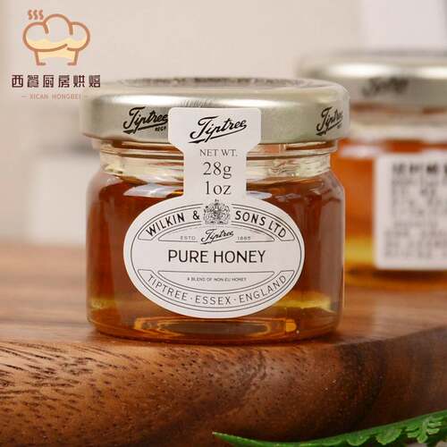 缇树纯蜂蜜果酱28g*72瓶整箱 英国进口Tiptree结婚婚礼伴手礼喜蜜